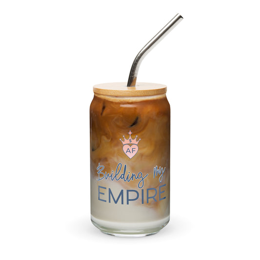 Building My Empire Iced Coffee Glass