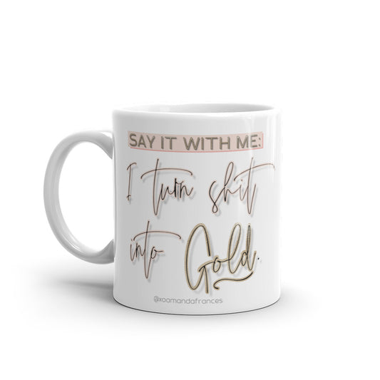 Gold, baby, gold! Mug