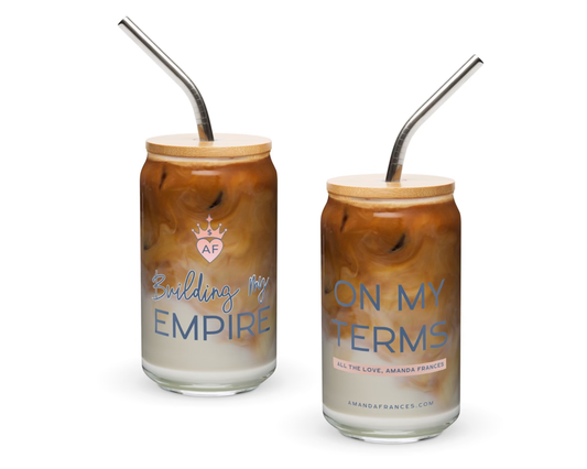 Building My Empire Iced Coffee Glass