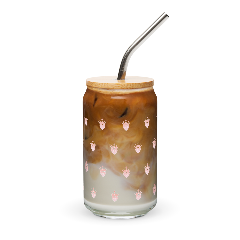Rich, Famous, and Self-Employed Iced Coffee Glass