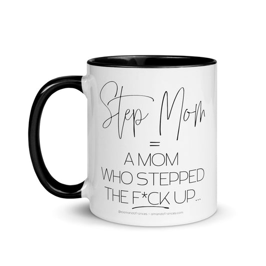 Step Mom Mug- Black
