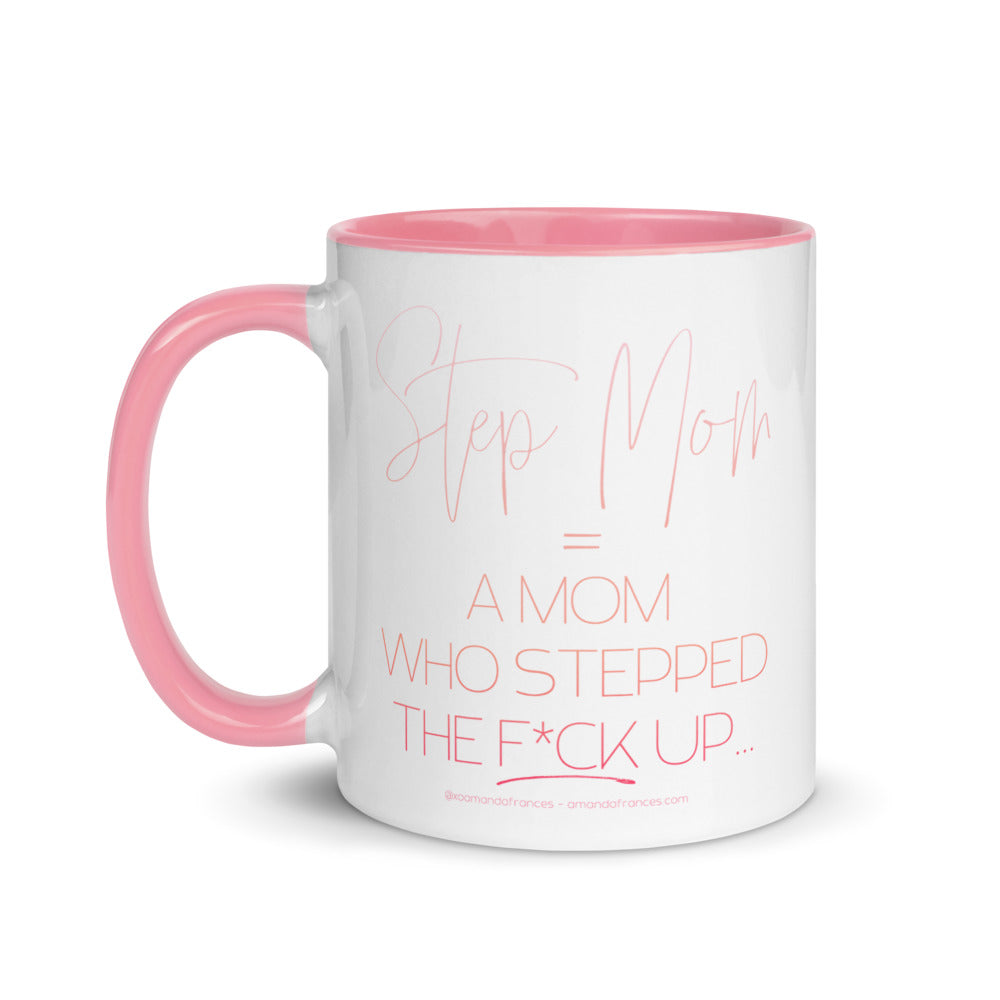 Step Mom Mug- Pink
