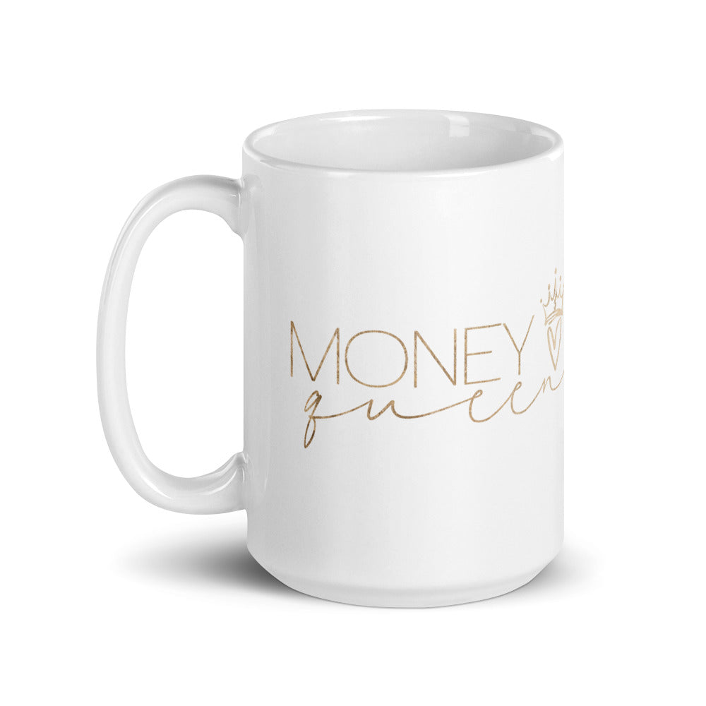 Money Queen Mug- Gold
