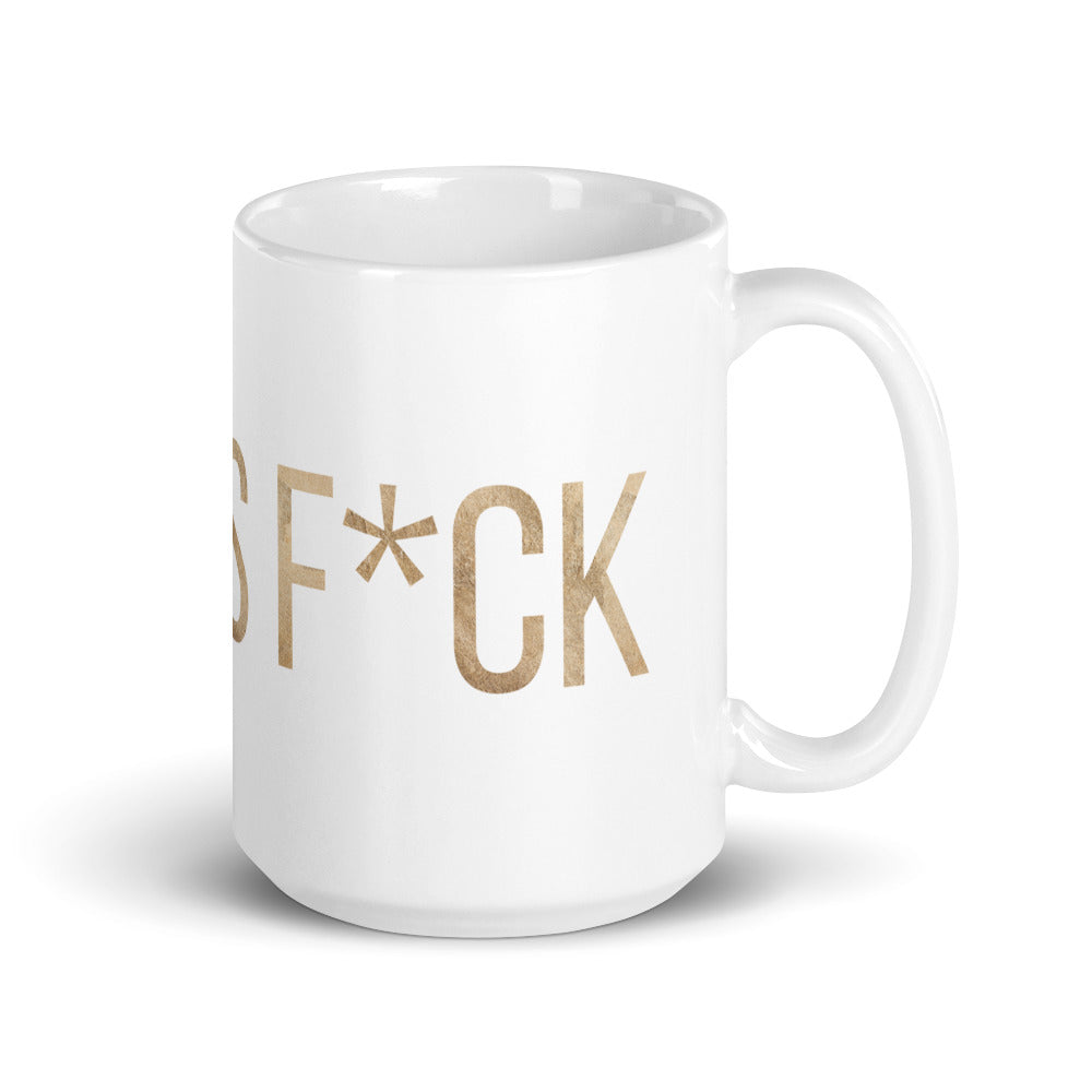 Rich as F*ck Mug- Gold